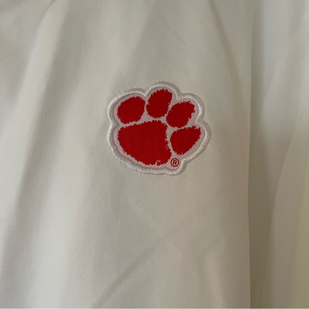 Nike Clemson Orange And White Performance Jacket - image 4